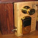 Our door even opens...